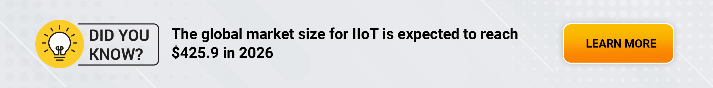 Did You Know: IIoT Statistics