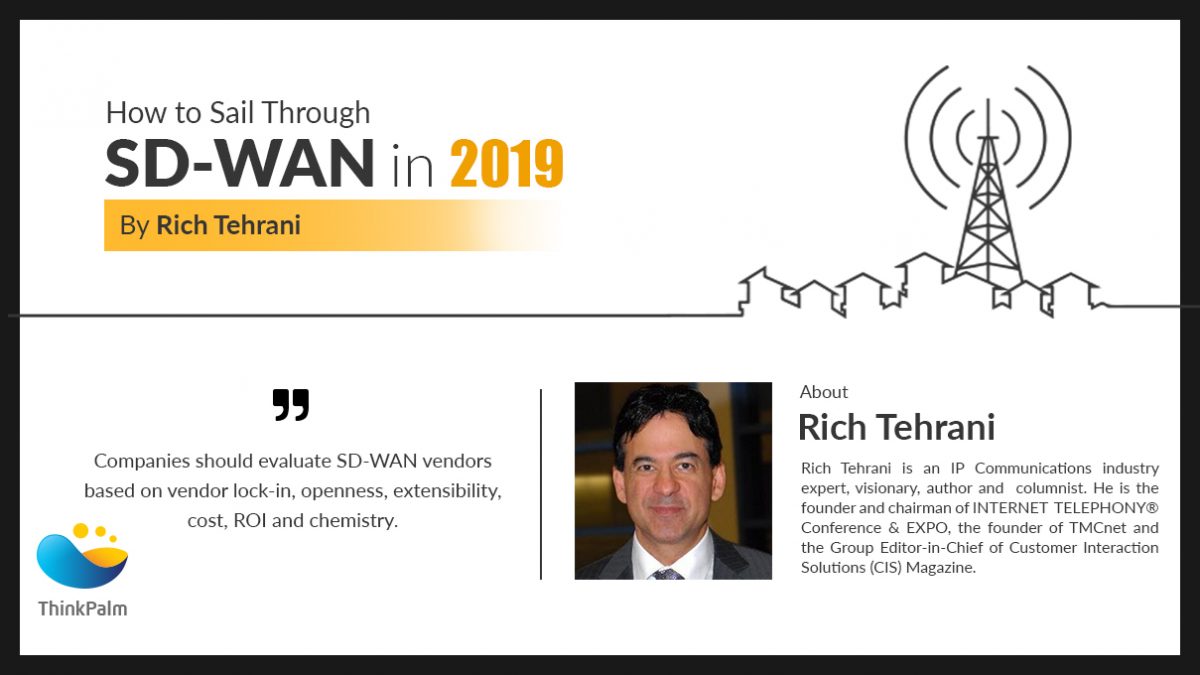 Rich Tehrani Interview on SD-WAN