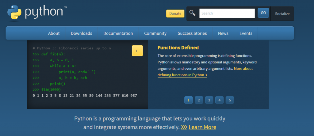 8 Best AI Programming Languages For AI Development in 2024 | 1. Python