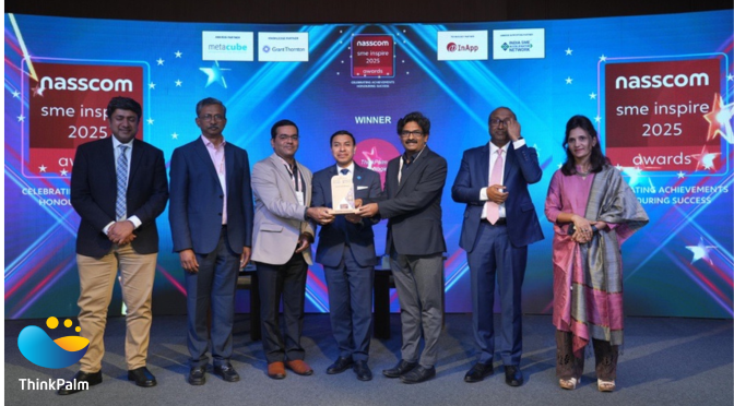 ThinkPalm Honored with NASSCOM SME Inspire Award 2025 for CSR Excellence
